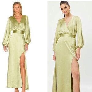 chinese dress ladies Kai Maxi Dress in Pale Blue